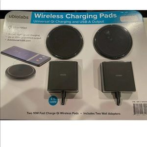 Wireless Charger for mobile phones pair of two.